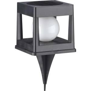 Polux LED соларно осветително тяло CUBO LED/3, 7V 1200 mAh IP44 черно (SA2492)
