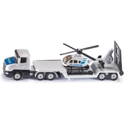 SIKU - Комплект камионче и хеликоптер Low loader with helicopter (1610)