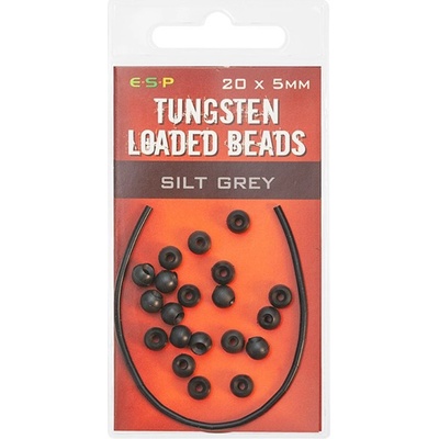 ESP Tungsten Loaded Bead 5mm Silt Grey