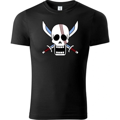 One Piece tričko Shanks černá