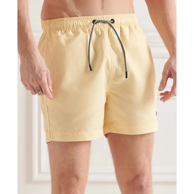 Superdry Бански гащета Superdry Studios swimming shorts - Yellow (Pigment Yellow Stripe)