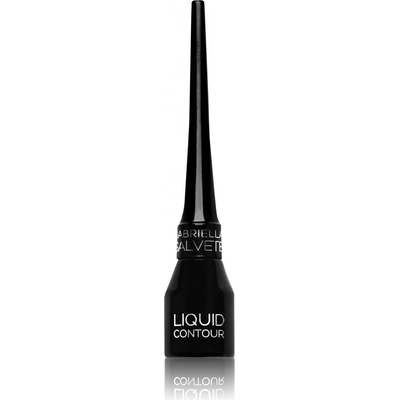 Gabriella Salvete Liquid Contour tekuté oční linky 1 Black 4 ml – Zboží Mobilmania