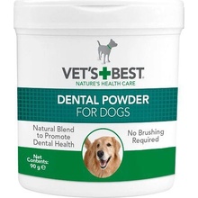 Vet's Best Dentální prášek na zuby pro psy Dental Powder 90 g