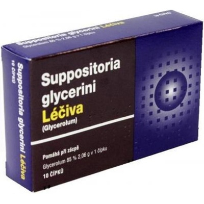 Suppositoria Glycerini Léčiva sup.10 x 2,06 g