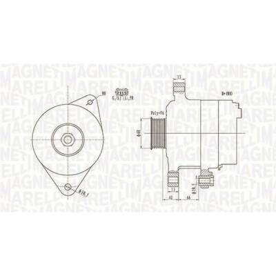generátor MAGNETI MARELLI 063732112010