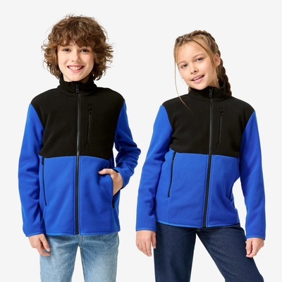 Quechua dětská fleecová bunda MH 500 černá