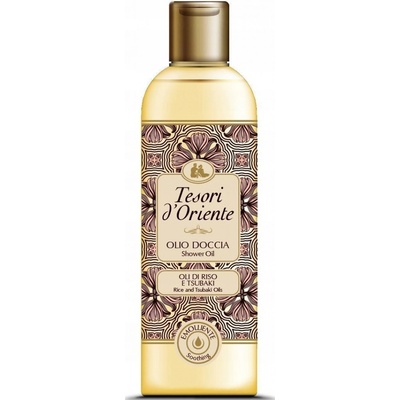 Tesori d'Oriente sprchový olej upokojujúci tsubaki a ryžový olej 250 ml