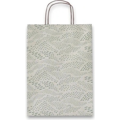 Darčeková taška SADOCH Allegra Carta Erba rôzne rozmery, zelená 180 x 80 x 210 mm -