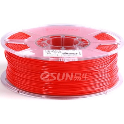 Esun 3d PLA, 3mm, red - červená, 1kg/role