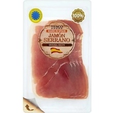 Tesco Jamón serrano 80 g