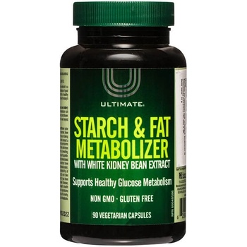 Natural Factors Ultimate Starch & Fat Metabolizer, 90 капсули, Natural Factors