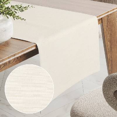 Biante Teflónový behúň na stôl - Paris TF-051 Smotanový 20x140 cm