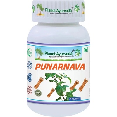 Planet Ayurveda Punarnava zdravie obličiek pečene 500 mg 60 kapsúl