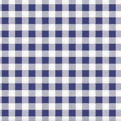 Obrus PVC 152B káro modré metráž, 20 m x 140 cm, IMPOL TRADE