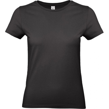 B&C Collection B&c 190 / Дамска тениска от плътен памук - черна xs (01004t00200)