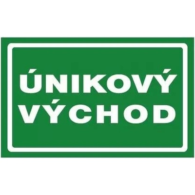 Tabule bezpečnostní - Únikový východ 12512