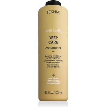 LAKMÉ COSMETICS Teknia Deep Care Conditioner 1000 ml възстановяващ балсам за изтощена коса унисекс