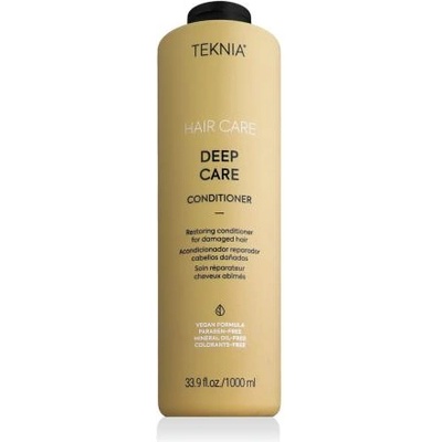 LAKMÉ COSMETICS Teknia Deep Care Conditioner 1000 ml възстановяващ балсам за изтощена коса унисекс