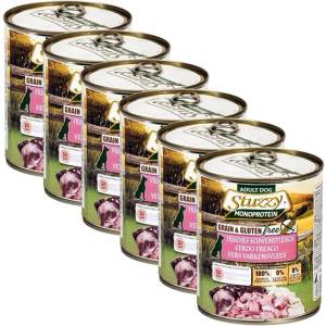 Stuzzy Консерва STUZZY Dog Monoprotein - свинско, 6 x 800г