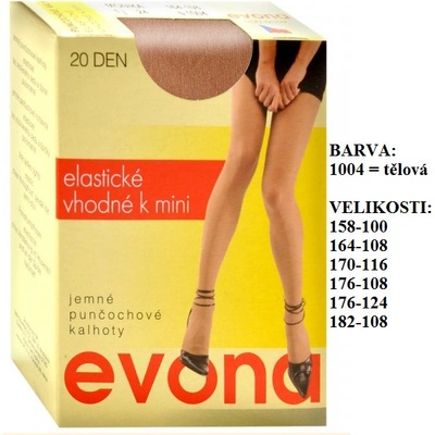 Evona Punčochové kalhoty MONIKA 1004 TĚLOVÁ