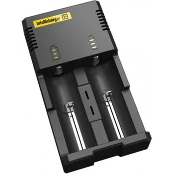 NITECORE Зарядно у-во NITECORE i2, Universal Charger, LiIon & NIMH, 18650, CR123, AA, AAA, C, D (NITECORE-C-i2-UNI)