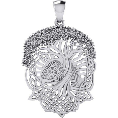 Fantasy Šperky STROM ŽIVOTA stříbrný amulet MJW07