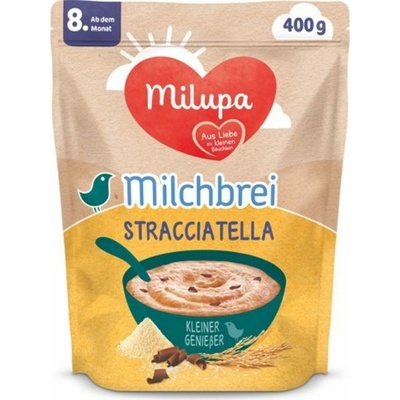 Milupa mléčná kaše pro malé znalce - straciatella - 400 g