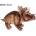 SUN-DAY Triceratops Dinosaur Plush Toy 43cm 167231
