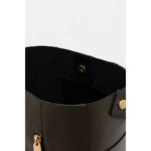 AllSaints Кожена чанта AllSaints ALBA HOBO (W110XC)