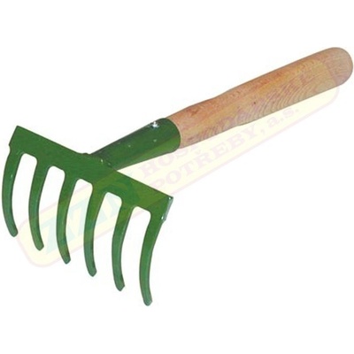 M.A.T. hrabičky 6 hrotů s násadou 24cm 445081