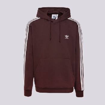 Adidas Суитчър С Качулка 3-Stripes Hoody мъжки Дрехи Суичъри II5768 Кафяв S (II5768)