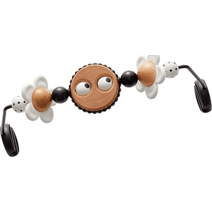 BabyBjörn Бебешка играчка за шезлонг BabyBjorn - Googly Eyes, черно-бяла (1814-080511)