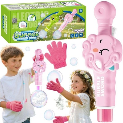 WOOPIE Magická Pistole Na Bubliny s Kouřem Stroj Na Bubliny Jednorožec