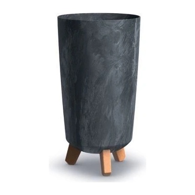 Prosperplast Kvetináč GRACIA TUBUS SLIM BETON DGTL240E 24cm antracit