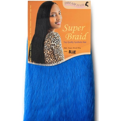 Super Braid 100% Jumbo Braid Kanekalon BLUE