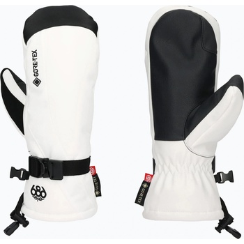 686 Дамски ръкавици за сноуборд 686 Gore-Tex Linear Mitt white