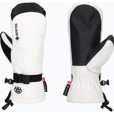 686 Дамски ръкавици за сноуборд 686 Gore-Tex Linear Mitt white