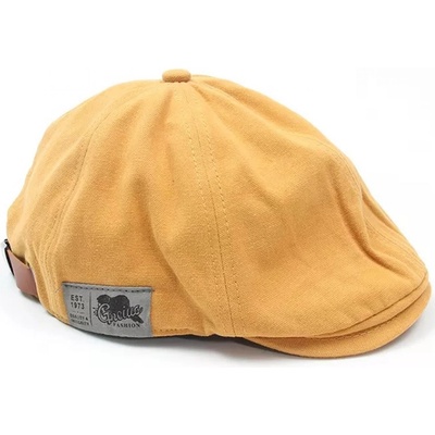 HARAHU Мъжка беретка ni-23292 - Жълта kp23292