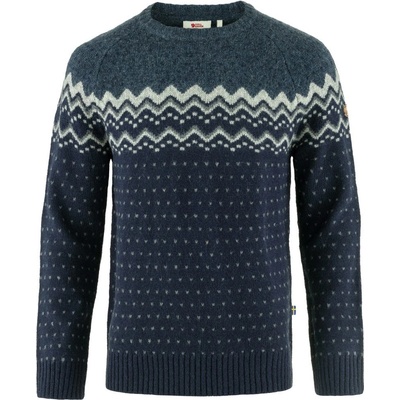 Fjällräven Övik Knit Sweater sveter dark navy/mountain blue