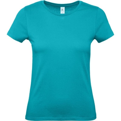 B&C Collection B&c e150 / Дамска тениска с обло деколте - истински тюркоаз xxl (01002t73305)