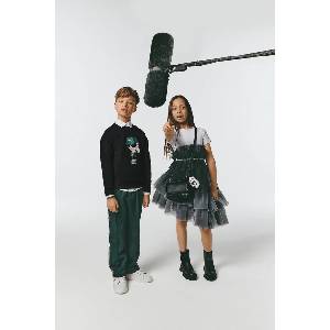Karl Lagerfeld боти за деца от кожа - answear - 330,34 лв