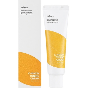ISNTREE C-Niacin Toning Cream тонизиращ крем за лице с витамин с унисекс 50 мл