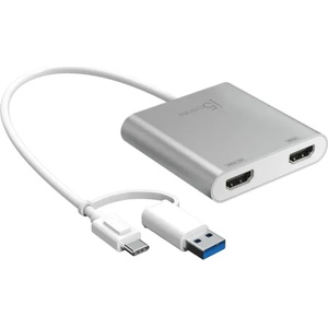 j5create Адаптер j5create JCA365, За 2 монитора, USB-C - 2 x HDMI (J5-JCA365) - megamag