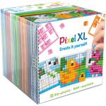 Pixelhobby Комплект от 3 мозайки с пиксели XL, Pixelhobby, Куб - На езерото (24210)