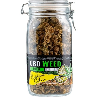 Euphoria CBD Weed Glass Euphoria Citric 100 g