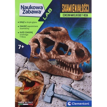 Clementoni Vedecká zábava Fosília T Rex lebka