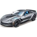 Maisto - Моделни комплекти, AssemblyLine, 2017 Corvette Grand Sport, 1: 24 (39900-39527)