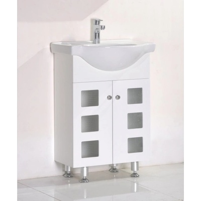 Inter Ceramic Долен стоящ pvc шкаф за баня icp 8544