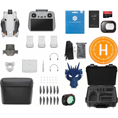 DJI Mini 4 Pro Fly More Combo + DJI RC 2 – Mega Bundle 250522-M