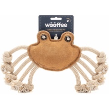 Wooffee pravá kože krab s provazy 25 cm